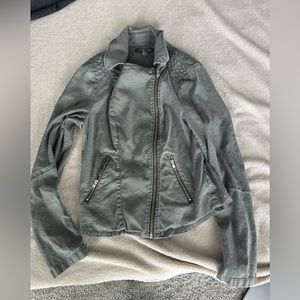 Level 99 light jacket. Greenish/gray color. Worn 2x. Large.